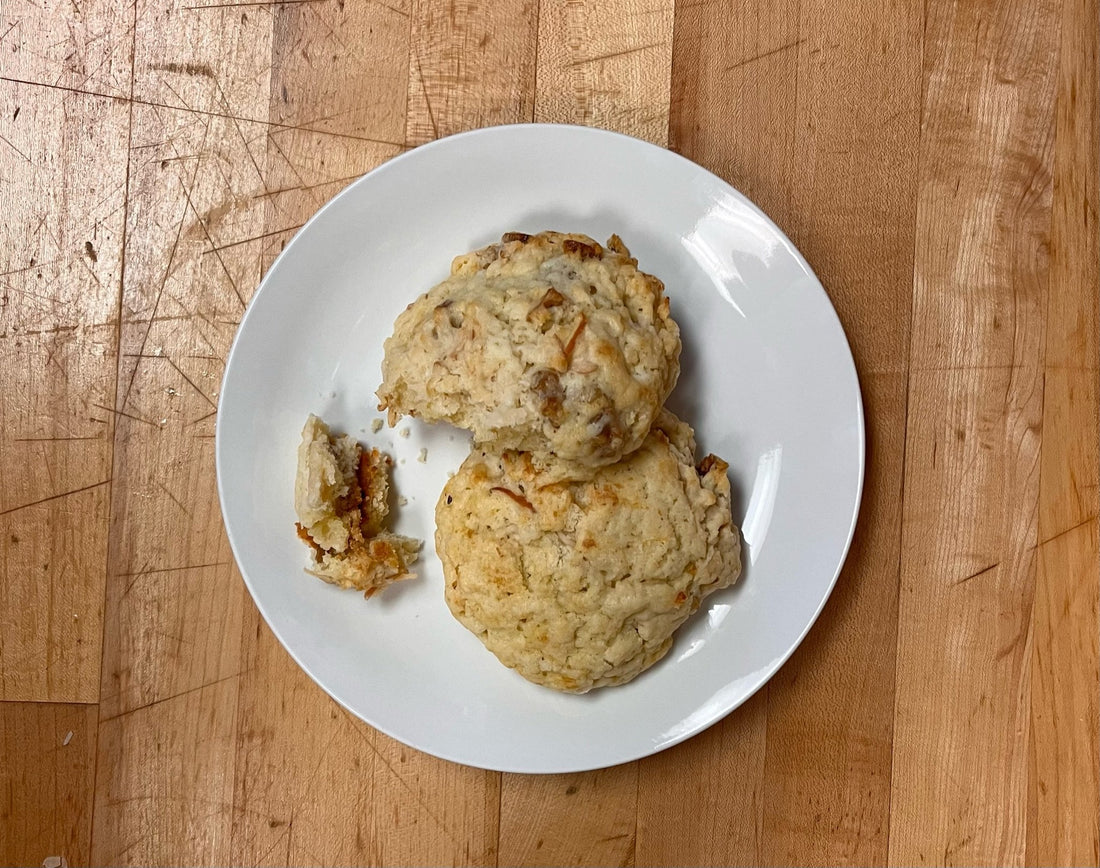 Apple-Kaas Cream Scones